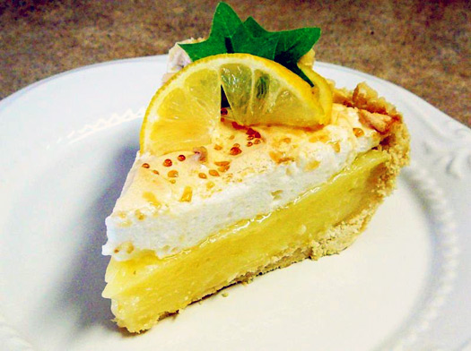 Быстрый рецепт пирога с лимоном