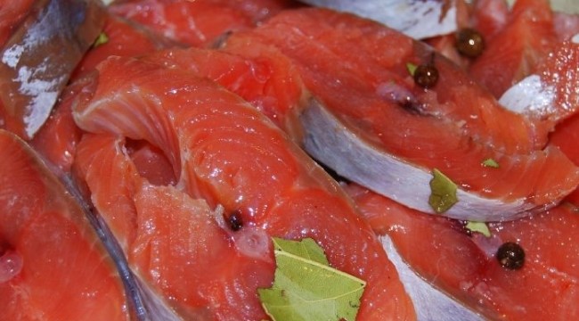 Блюдо из рыбы к 23 февраля