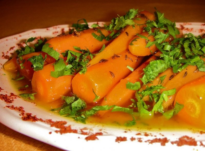 Блюдо из моркови ко Дню защиты детей