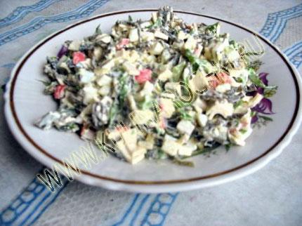 Салат из морской капусты рецепт фото